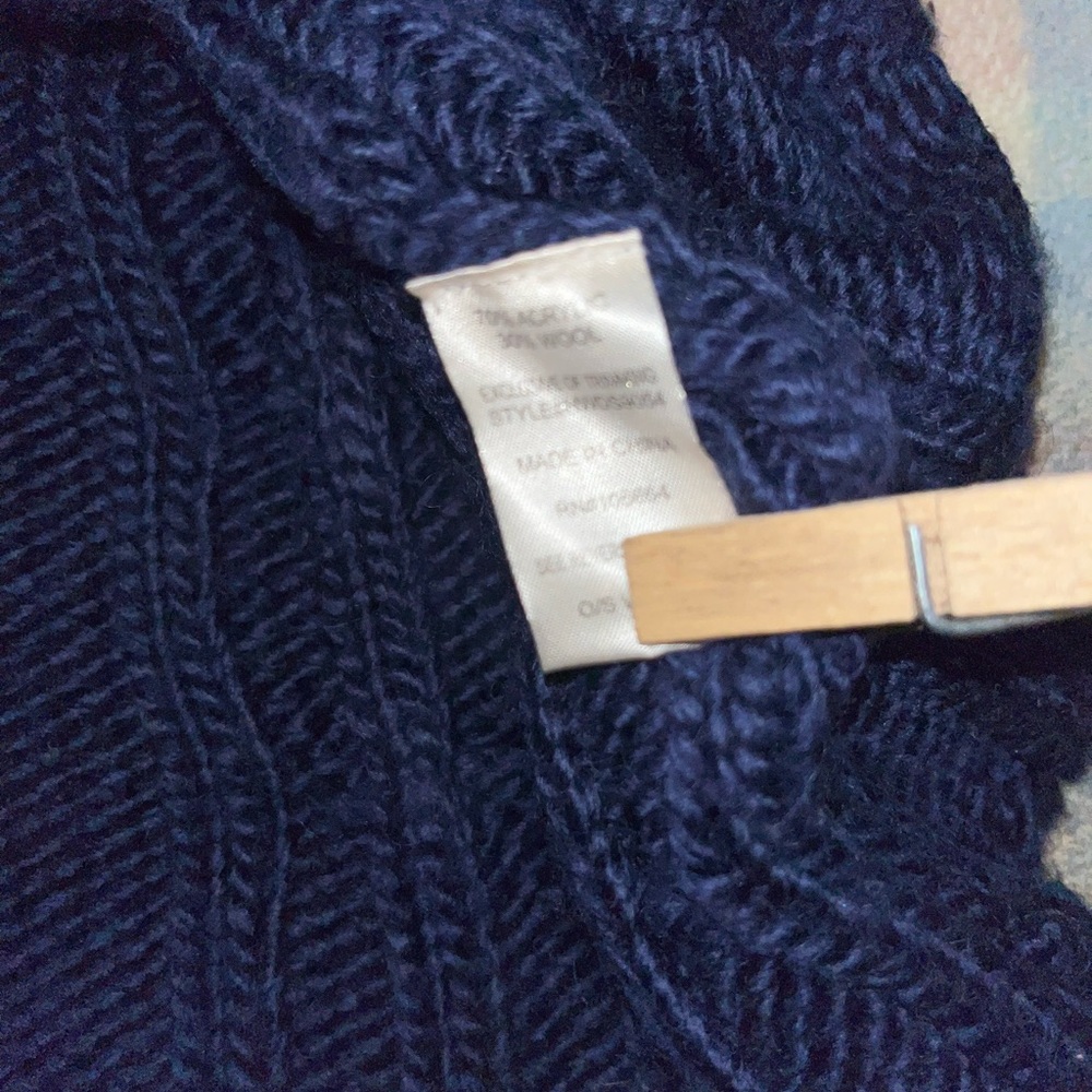 Blue Cable knit skirt - Picture 6 of 6